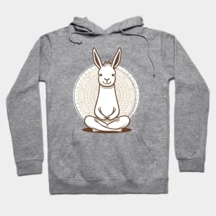 Llama meditation Hoodie